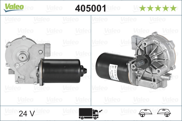 VALEO Ablaktörlö motor 405001_VALEO